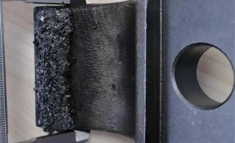 Quality inspection of forestry mulcher carbide teeth by checking product dimensions