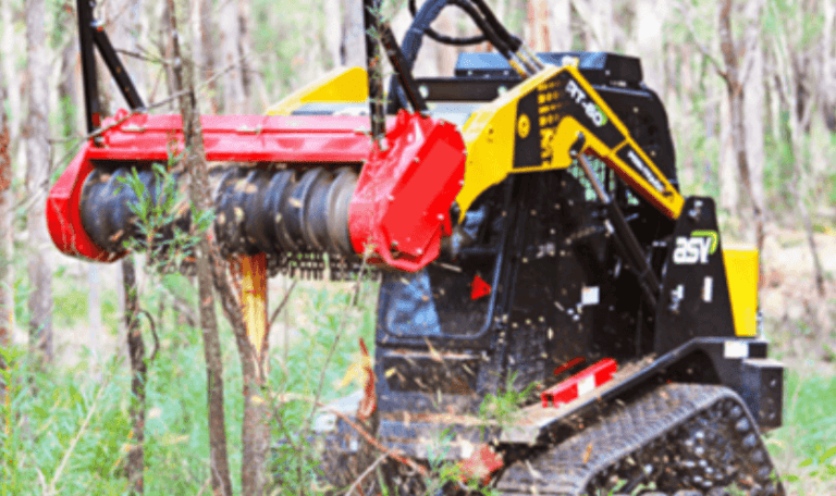 Forestry mulching in agriculture